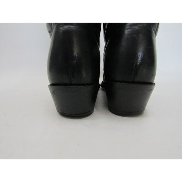 Mason Mens SIze 9 B (Narrow Width) Black Leather Western Cowboy Boots main image 8